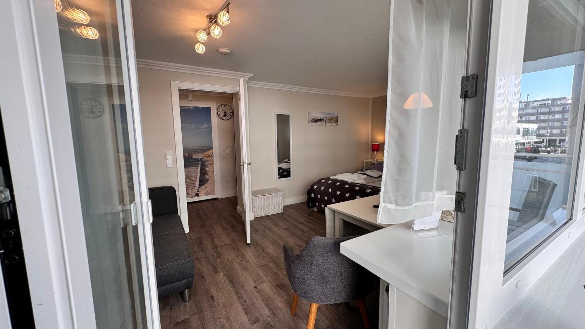 10-105, Sehr Strandnah, Im Herzen Westerlands, Westbalkon, 1 Zi * Westerland